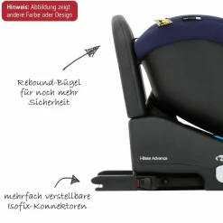 Isofix-Basis i-Base Advance für i-Venture / i-Anchor Advance / i-Snug / i-Snug 2 / i-Gemm / i- Gemm 2 - Black - Kollektion 2025