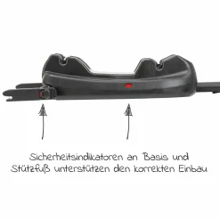 Isofix-Basis i-Base LX 2 für i-Snug 2 / i-Gemm 3 - Black - Kollektion 2025