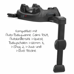 Isofix-Basis i-Base LX 2 für i-Snug 2 / i-Gemm 3 - Black - Kollektion 2025