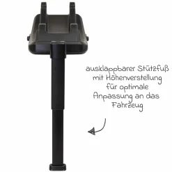 Isofix-Basis Isofamily i-Size Base für SnugEssentials i-Size - Black - Kollektion 2025