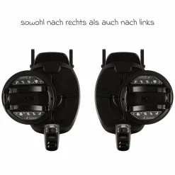 Isofix-Basisstation BASE Curv drehbar für Pipa next, Arra flex, Todl next, Cari next - Black - Kollektion 2025