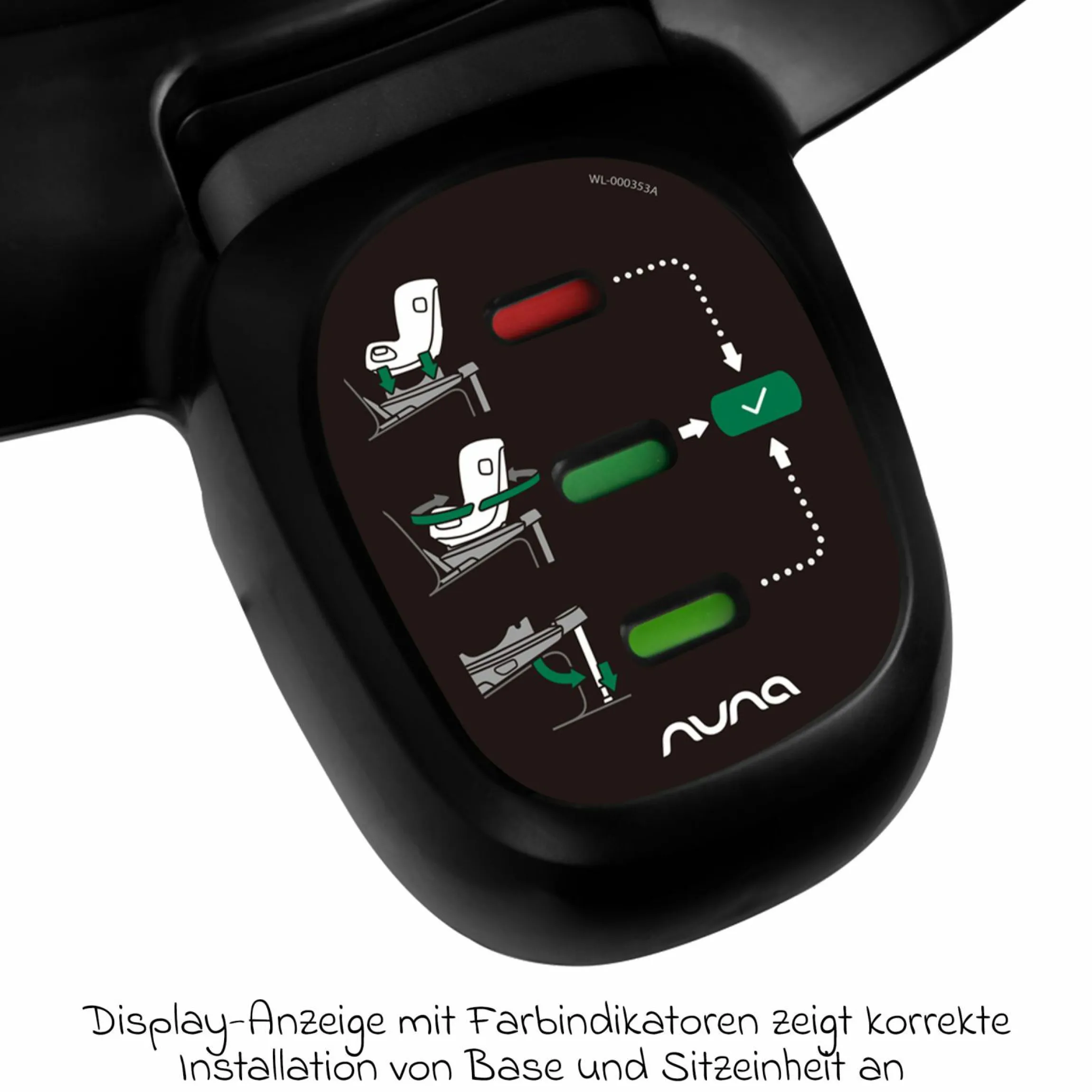 Isofix-Basisstation BASE next drehbar für Pipa next, Arra next, Todl next, Cari next - Black - Kollektion 2025