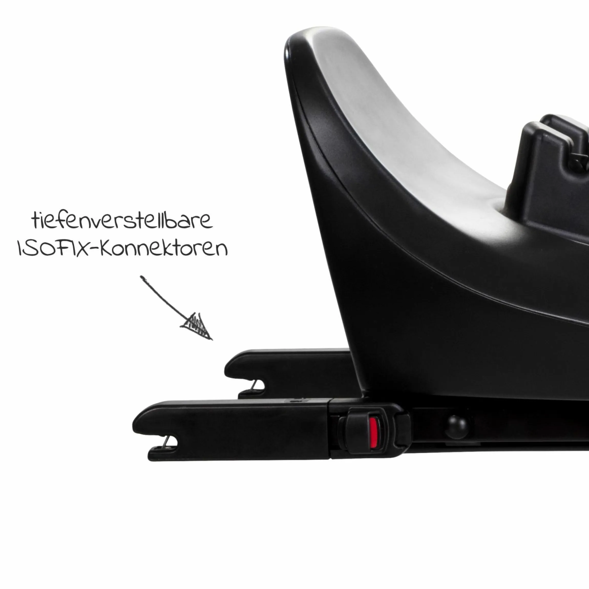 Isofix-Basisstation i-Base Encore drehbar für Calmi R129 / i-Level Recline / i-Jemini / i-Harbour - Signature - Black - Kollektion 2025