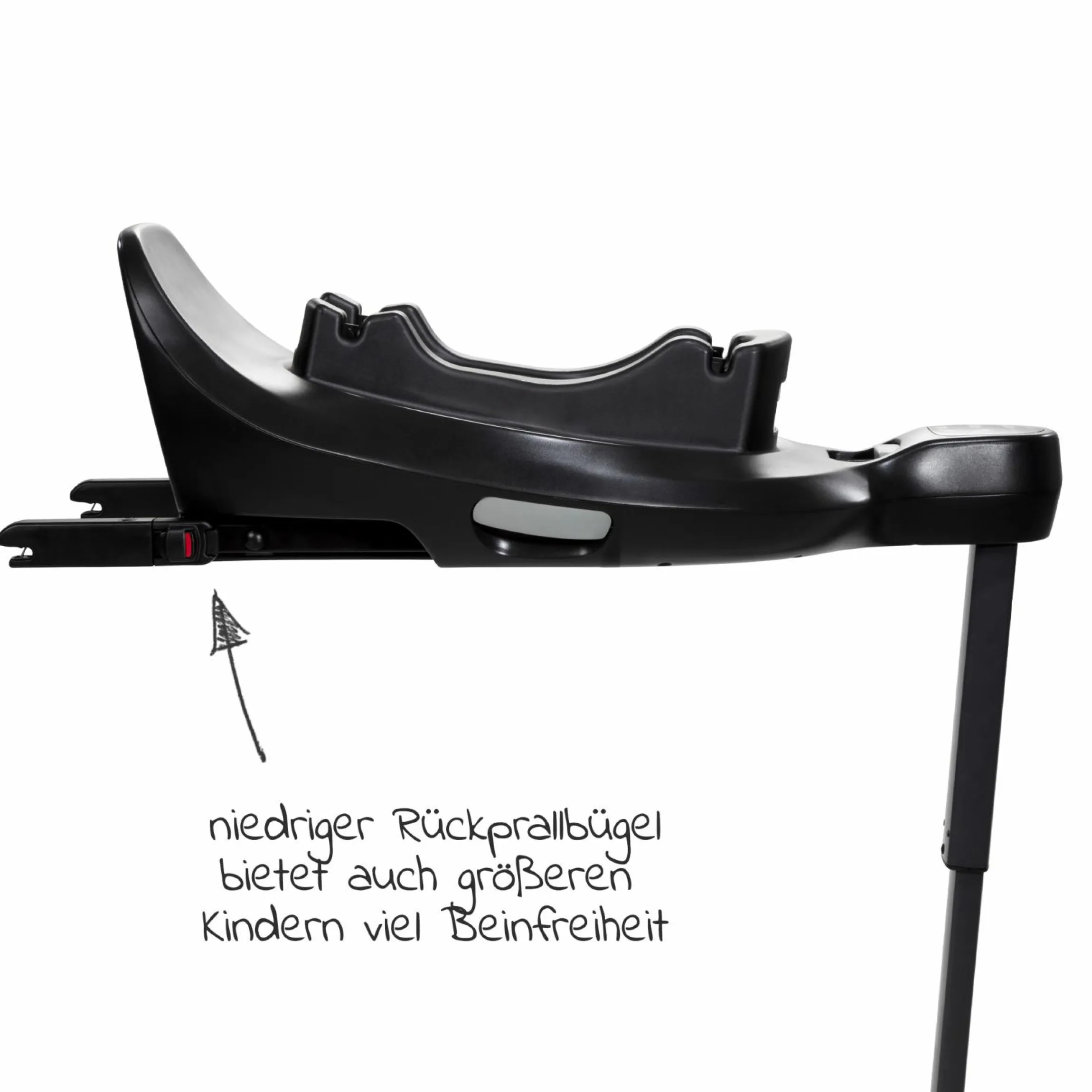 Isofix-Basisstation i-Base Encore drehbar für Calmi R129 / i-Level Recline / i-Jemini / i-Harbour - Signature - Black - Kollektion 2025