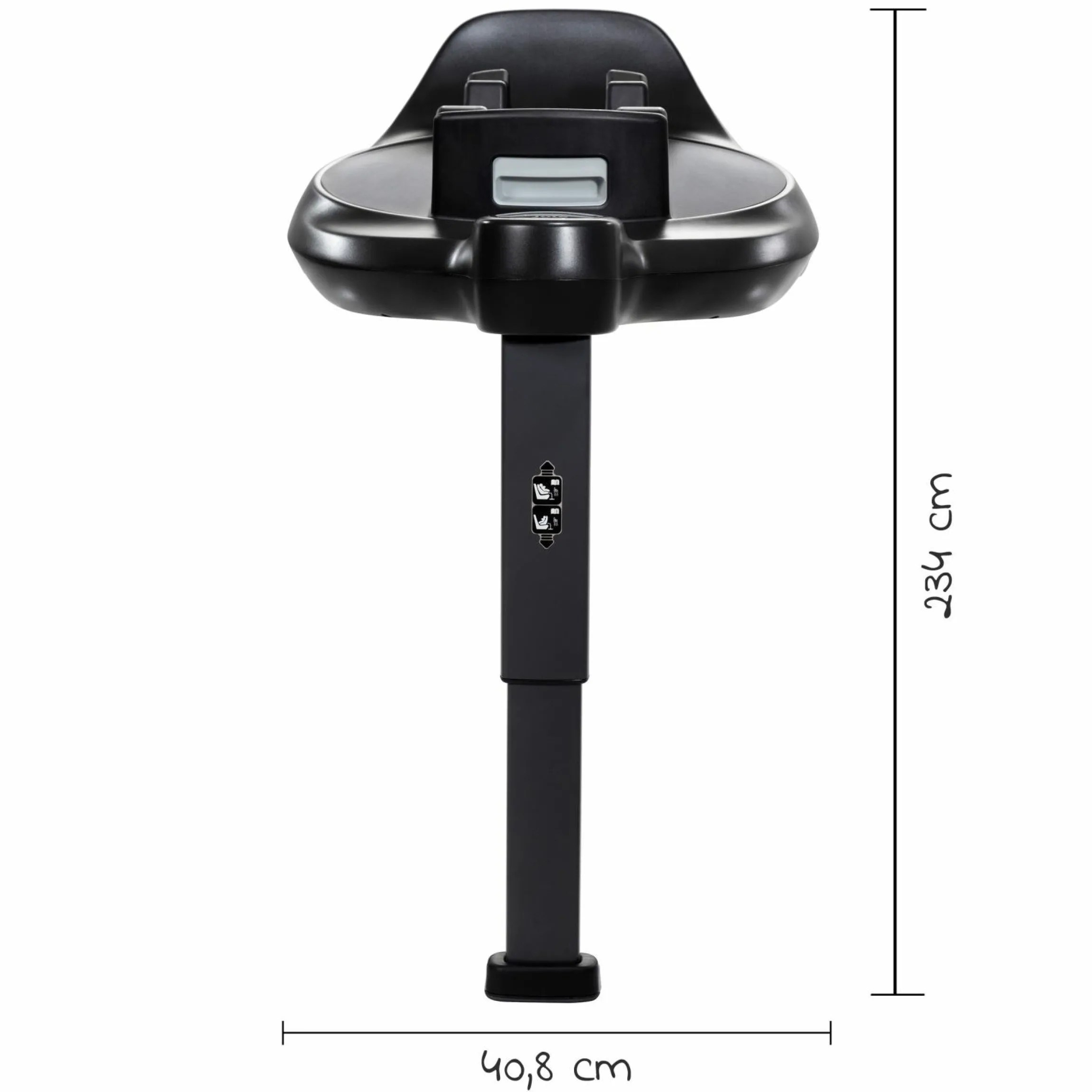 Isofix-Basisstation i-Base Encore drehbar für Calmi R129 / i-Level Recline / i-Jemini / i-Harbour - Signature - Black - Kollektion 2025