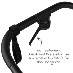 Jogger Salsa Run - Runner mit Sportzulassung, Luftbereifung und Handbremse - Ink - Kollektion 2024