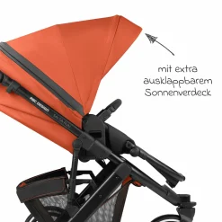 Jogger Salsa Run - Runner mit Sportzulassung, Luftbereifung und Handbremse - Carrot - Kollektion 2024