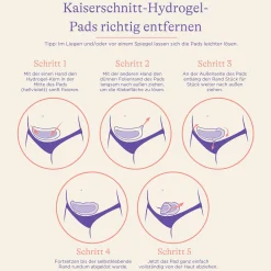 Kaiserschnitt-Hydrogel-Pads 2er Pack