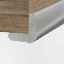 Kantenschutz Soft 2er Pack zum Kleben je 100 cm - Grau