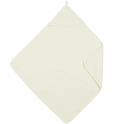 Kapuzenbadetuch Popcorn 75 x 75 cm - Naturel