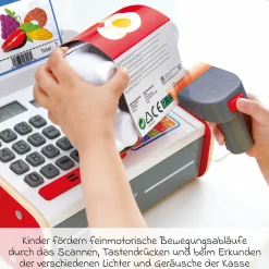 Kaufladenzubehör Spielkasse mit Sound