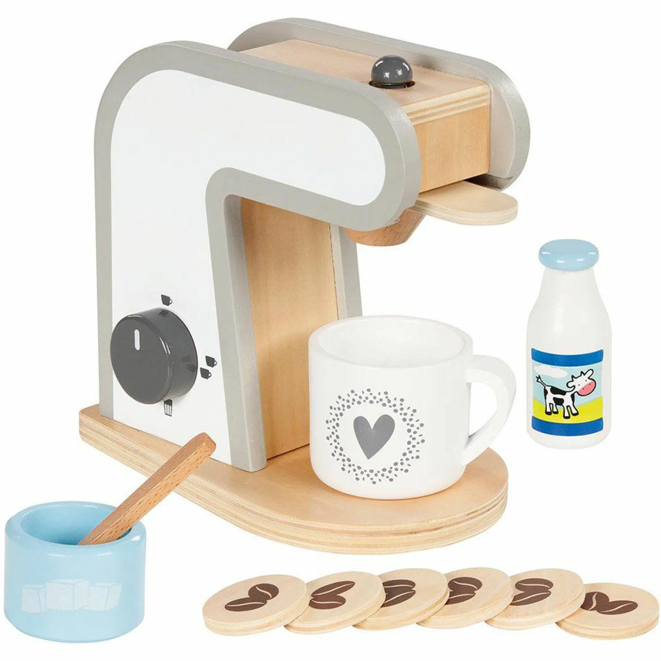 Küchengerät Kaffeemaschine mit 12 tlg. Zubehör-Set
