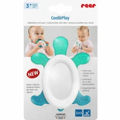 Kühlbeißring Cool&Play mit Rassel - Schildkröte