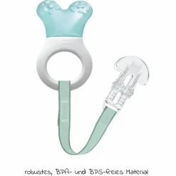 Kühl-Beißring Mini Cooler & Clip - Türkis