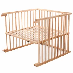 Kinderbettumbausatz für Beistellbett Maxi und Boxspring - Kernbuche geölt
