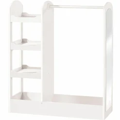 Kindergarderobe mit Regalabteil und Spiegel
