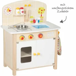 Kinderküche Mini inkl. Zubehör - Natur