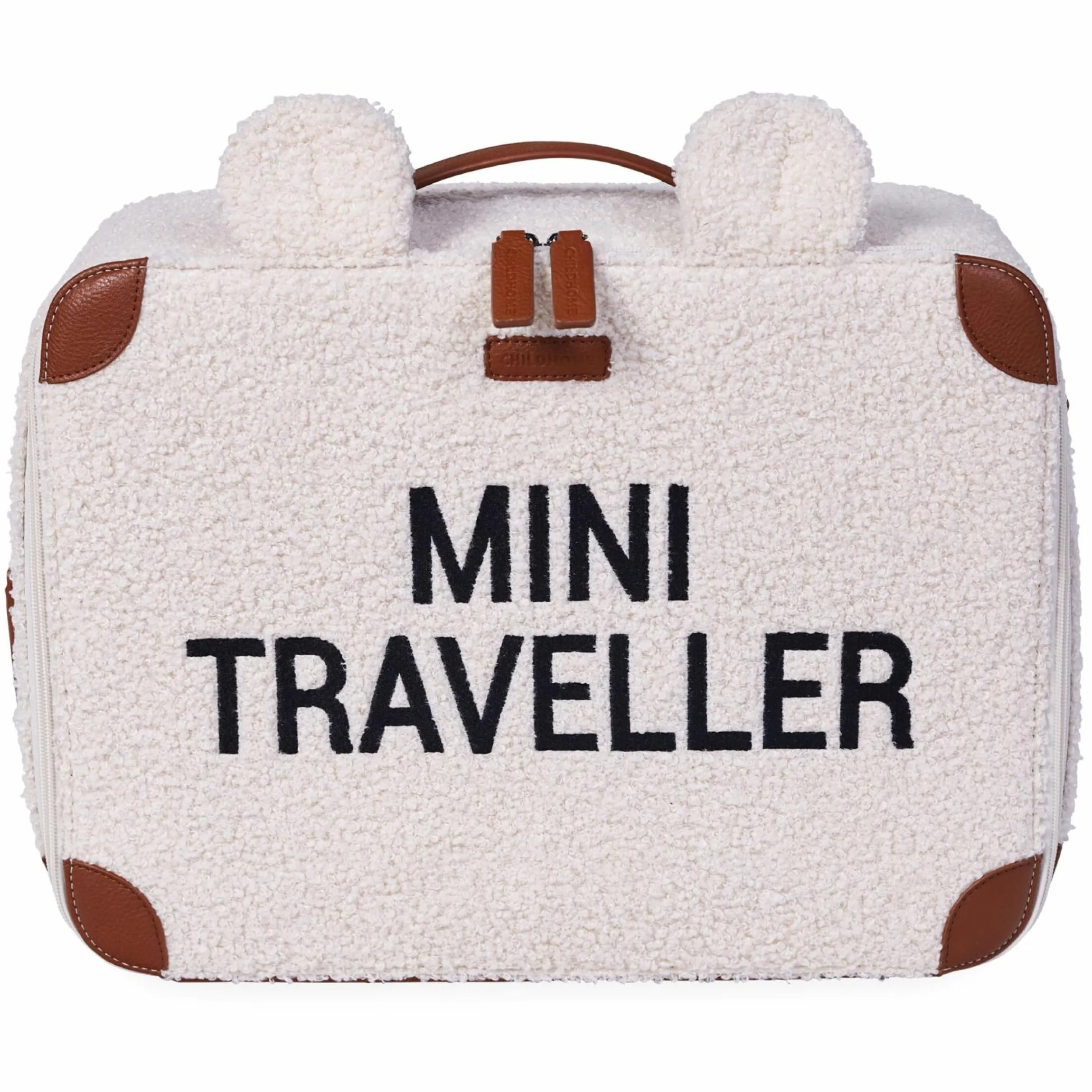 Kinderkoffer Mini Traveller - Teddy - Offwhite