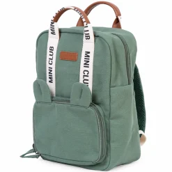 Kinderrucksack Mini Club - Signature Canvas - Grün