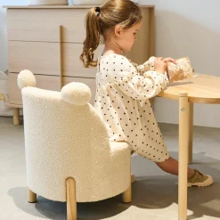 Kindersessel - Teddy - Offwhite