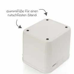 Kindersichere Aufbewahrungsbox SafeContainer für Wasch- und Spülmitteltabs und viel mehr - Weiß