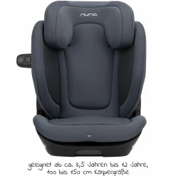 Kindersitz AACE LX i-Size ab 3,5 Jahre - 12 Jahre (100 cm -150 cm) inkl. Isofix - Ocean - Kollektion 2025