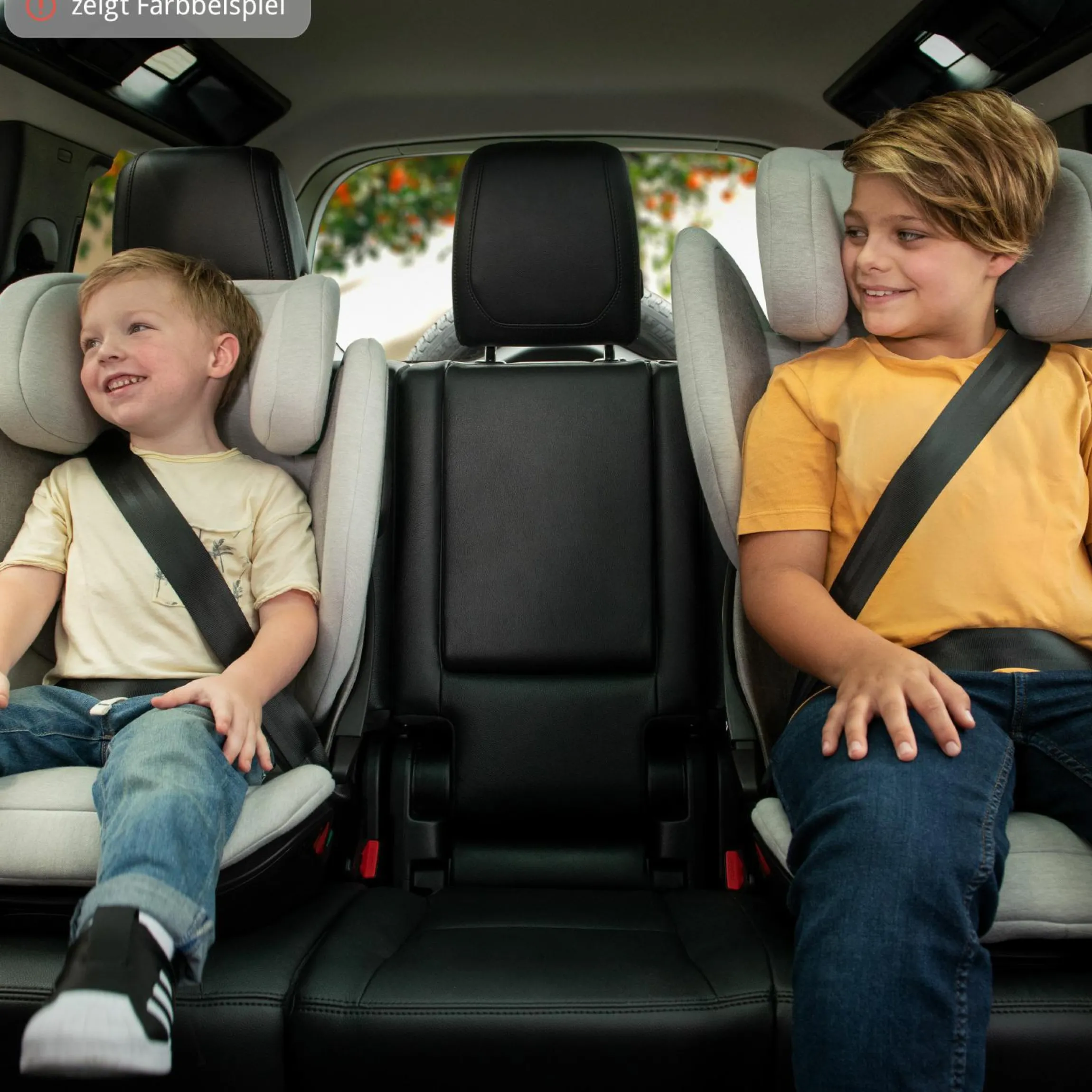 Kindersitz AACE Lx i-Size ab 3,5 Jahre - 12 Jahre (100 cm - 150 cm) inkl. Getränkehalter - Thunder - Kollektion 2025