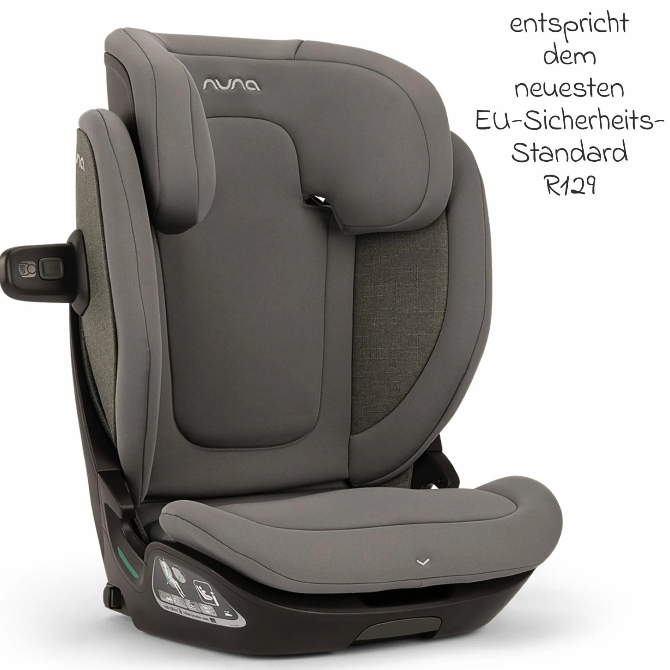 Kindersitz AACE Lx i-Size ab 3,5 Jahre - 12 Jahre (100 cm - 150 cm) inkl. Getränkehalter - Thunder - Kollektion 2025