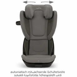 Kindersitz AACE Lx i-Size ab 3,5 Jahre - 12 Jahre (100 cm - 150 cm) inkl. Getränkehalter - Thunder - Kollektion 2025