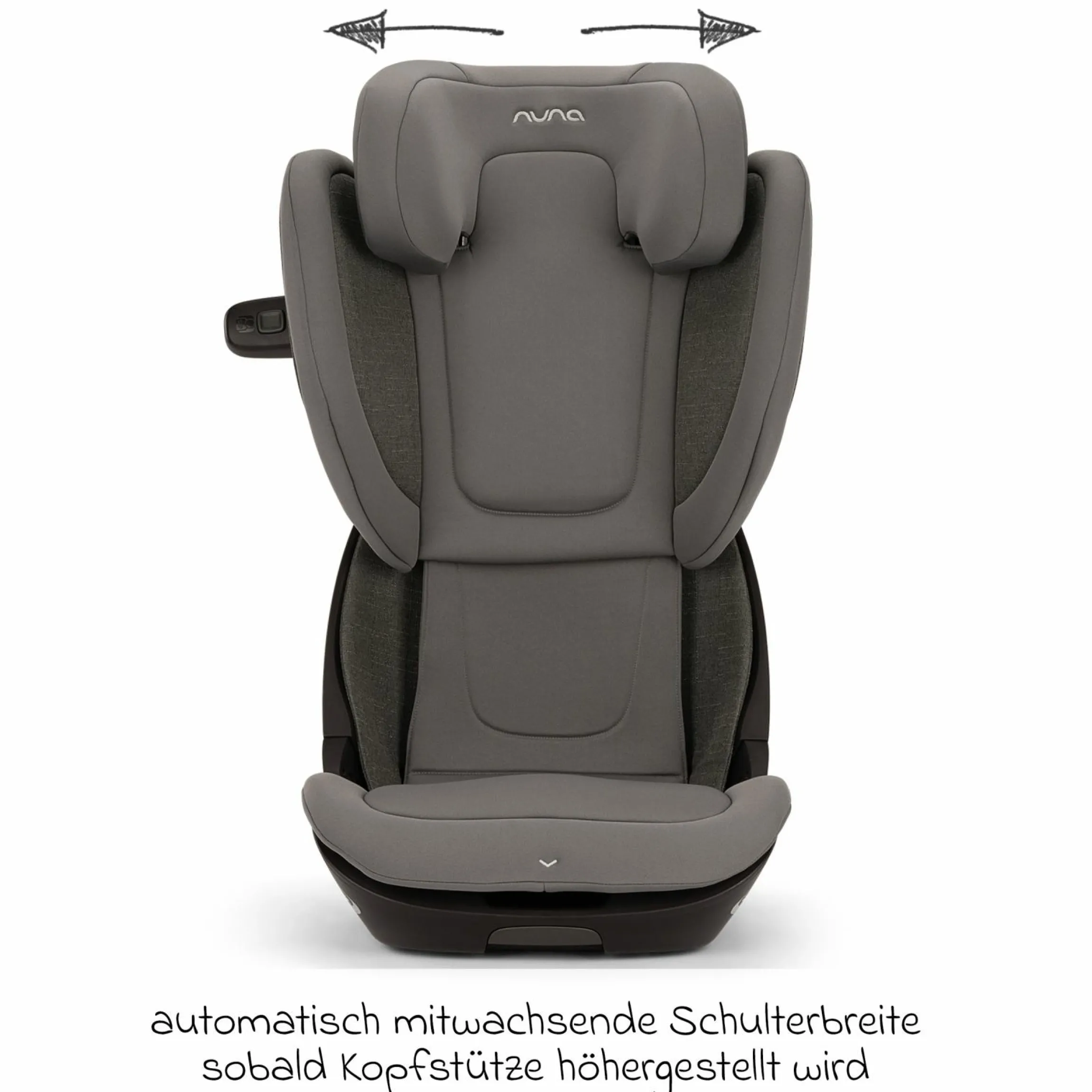 Kindersitz AACE Lx i-Size ab 3,5 Jahre - 12 Jahre (100 cm - 150 cm) inkl. Getränkehalter - Thunder - Kollektion 2025