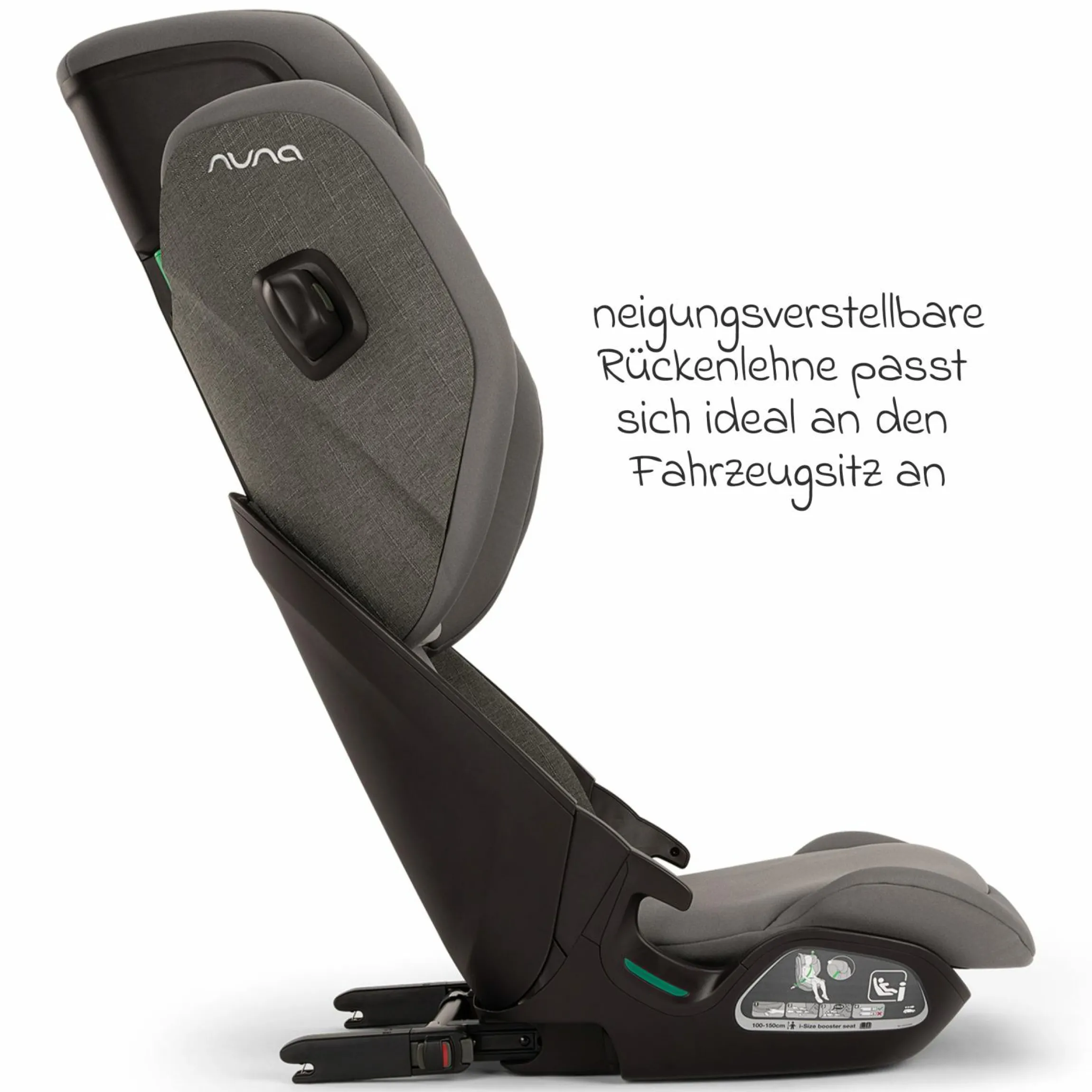 Kindersitz AACE Lx i-Size ab 3,5 Jahre - 12 Jahre (100 cm - 150 cm) inkl. Getränkehalter - Thunder - Kollektion 2025
