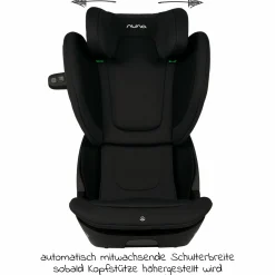 Kindersitz AACE LX i-Size ab 3,5 Jahre - 12 Jahre (100 cm -150 cm) inkl. Isofix - Caviar - Kollektion 2025