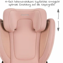 Kindersitz AACE LX i-Size ab 3,5 Jahre - 12 Jahre (100 cm -150 cm) inkl. Isofix - Coral - Kollektion 2025
