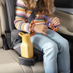 Kindersitz Affix i-Size R129 ab 3,5 Jahre - 12 Jahre (100 cm - 150 cm) nur 4,2 kg schwer mit Isofix & Getränkehalter - Iron - Kollektion 2025