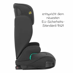 Kindersitz Affix i-Size R129 ab 3,5 Jahre - 12 Jahre (100 cm - 150 cm) nur 4,2 kg schwer mit Isofix & Getränkehalter - Midnight - Kollektion 2025