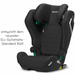 Kindersitz Axion 1 i-Size ab 3 Jahre bis 12 Jahre (100 cm - 150 cm) mit Isofix - Fresh Black - Kollektion 2025