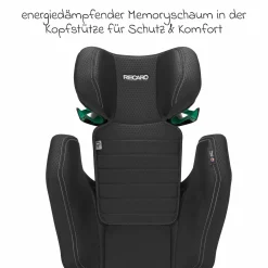 Kindersitz Axion 1 i-Size ab 3 Jahre bis 12 Jahre (100 cm - 150 cm) mit Isofix - Fresh Black - Kollektion 2025