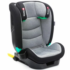 Kindersitz Elli Pro i-Size ab 3 Jahre - 12 Jahre (100 cm - 150 cm) mit Isofix & Getränkehalter - Grau