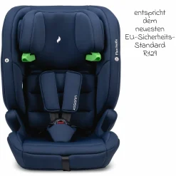 Kindersitz Flux Isofix i-Size ab 15 Monate - 12 Jahre (76 cm - 150 cm) mit Isofix & Top-Tether - Navy Melange - Kollektion 2025