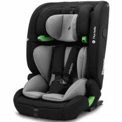 Kindersitz Flux Isofix i-Size ab 15 Monate - 12 Jahre (76 cm - 150 cm) mit Isofix & Top-Tether - Grey Melange - Kollektion 2025