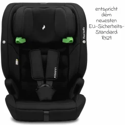 Kindersitz Flux Isofix i-Size ab 15 Monate - 12 Jahre (76 cm - 150 cm) mit Isofix & Top-Tether - Grey Melange - Kollektion 2025