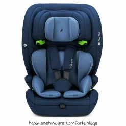 Kindersitz Flux Plus i-Size ab 15 Monate - 12 Jahre (76 cm - 150 cm) - Navy Melange - Kollektion 2025