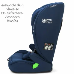 Kindersitz Flux Plus i-Size ab 15 Monate - 12 Jahre (76 cm - 150 cm) - Navy Melange - Kollektion 2025