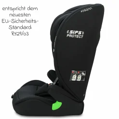 Kindersitz Flux Plus i-Size ab 15 Monate - 12 Jahre (76 cm - 150 cm) - Grey Melange - Kollektion 2025