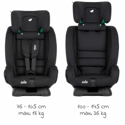 Kindersitz Fortifi R129 i-Size ab 15 Monate - 12 Jahre (76 cm - 145 cm) - Shale - Kollektion 2025