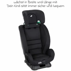 Kindersitz Fortifi R129 i-Size ab 15 Monate - 12 Jahre (76 cm - 145 cm) - Shale - Kollektion 2025