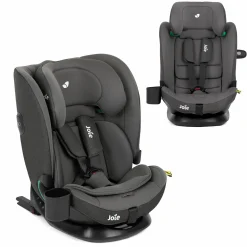 Kindersitz i-Bold R129 i-Size ab 15 Monate - 12 Jahre (76 cm - 150 cm) mit Isofix, Top-Tether & Getränkehalter - Thunder - Kollektion 2025
