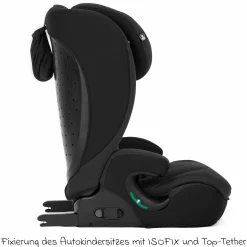 Kindersitz i-Irvana ab 15 Monate - 12 Jahre (76 cm - 150 cm) inkl. Isofix - Shale - Kollektion 2025