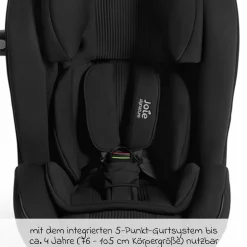 Kindersitz i-Plenti i-Size ab 15 Monate - 12 Jahre (76 cm-150 cm) inkl. Isofix & Top Tether - Signature - Eclipse