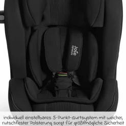 Kindersitz i-Plenti i-Size ab 15 Monate - 12 Jahre (76 cm-150 cm) inkl. Isofix & Top Tether - Signature - Eclipse